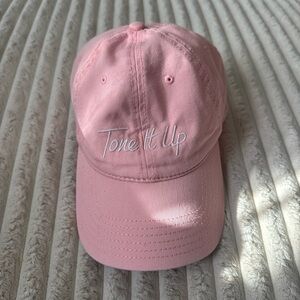 Tone It Up Pink Workout Baseball Hat